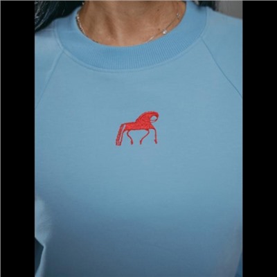 Свитшот Символ (Голубой)