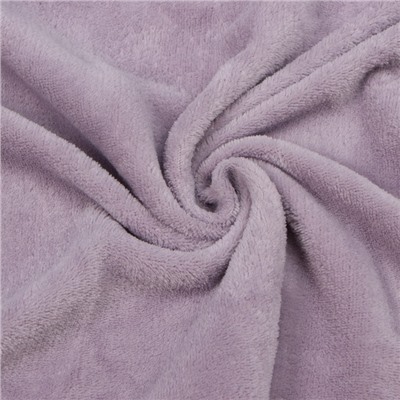 Плед с рукавами «Этель», 150×200 см, корал-флис, сиреневый