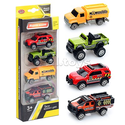 Набор машин "Дорожная коллекция" в коробке