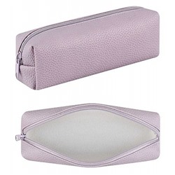 Пенал-косметичка 200х60х55 мм 72017 "СИРЕНЕВЫЙ" искусственная кожа Феникс