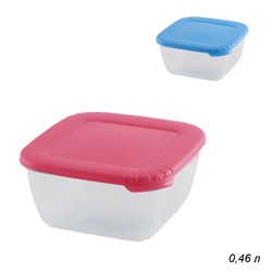 Контейнер для СВЧ 0,46 л  микс/ С542 /уп 90/ квадратный