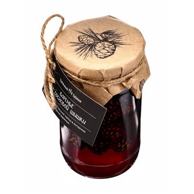 Варенье «Таёжный тайник» из сосновой шишки, 450 г