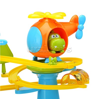 Игровой набор-трек "Динозавры поднимаются по лестнице" в коробке