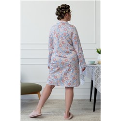 Халат ночной жен Mia Cara SS23WJ373 Antuanetta цветы