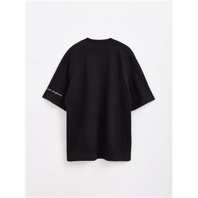 Джемпер женский Oversize-футболка с удлиненной спинкой «Forever young» LD 1679