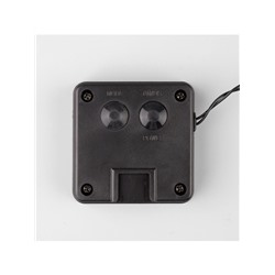 Гирлянда «Нить», 4.5 м, уличная, с насадками «Стрекоза», IP44, 30 LED, 2 режима, солнечная батарея, тёмная нить, свечение зелёное/аквамарин/жёлтое