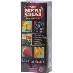 Meri Chai. Фруктовый микс карт.упаковка, 25 пак.