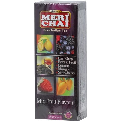 Meri Chai. Фруктовый микс карт.упаковка, 25 пак.