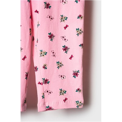 Брюки детские трикотажные для девочек, 2 пары в комплекте PLAYTODAY, 1240072