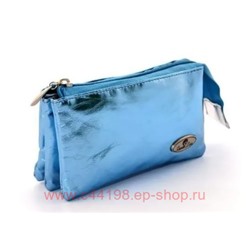 Scarlett Косметичка женская голубая на молнии 90х40х170 мм BG30 -R467