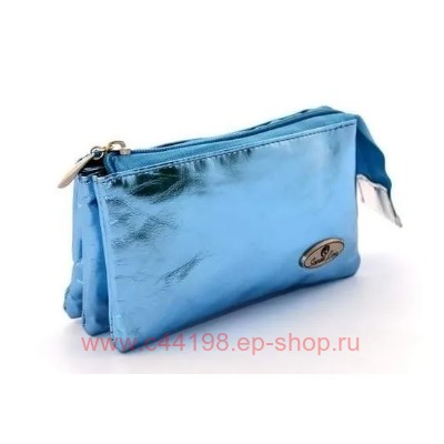 Scarlett Косметичка женская голубая на молнии 90х40х170 мм BG30 -R467