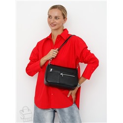 Сумка женская кожаная 2041-9NN black Natale Navetta