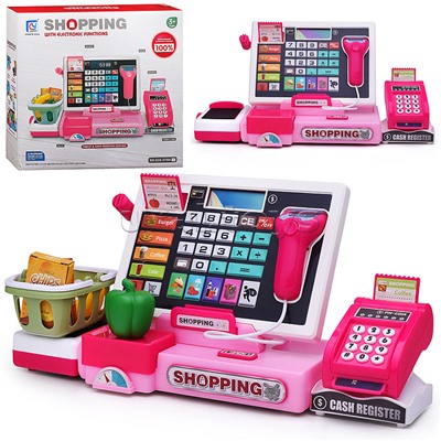 Игровой набор "Касса. Магазин дома" с аксессуарами, в коробке