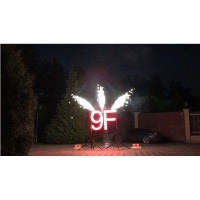 Фейерверк-шоу: огненные буквы + парковый фейерверк