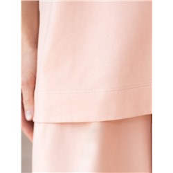 Футболка оверсайз с принтом из премиального 100% хлопка