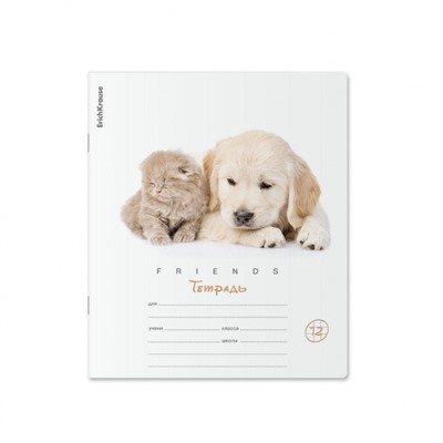 Тетрадь  12л клетка "Дружба" 42545 ErichKrause