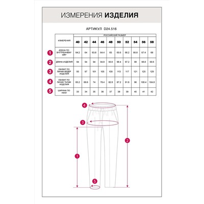 VILATTE Брюки D24.516