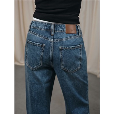 Актуальная коллекция CONTE CON-842 Джинсы relaxed из eco-friendly денима с уникальной варкой по низу