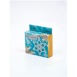 Набор для творчества «Снежинка на ёлку» из жемчужных бусин