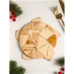 Подставка под горячее «Лошадь Красотка», 20 см, можжевельник