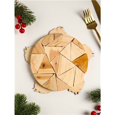 Подставка под горячее «Лошадь Красотка», 20 см, можжевельник