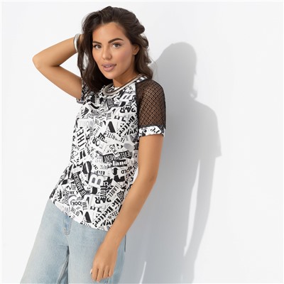 Футболка из эластичной ткани, Талант перемен (ретро)