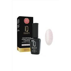 IQ Beauty Покрытие базовое каучуковое с кальцием, сливочный пломбир с шиммером, 10 мл KRISTALLER, 1107346