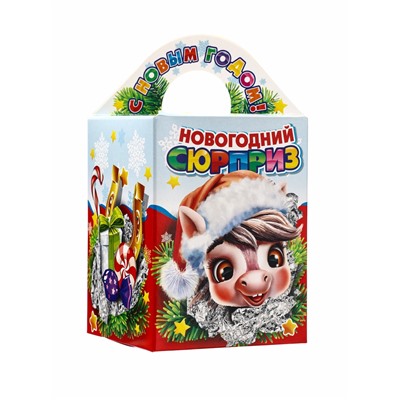 Сладкий новогодний подарок «Кубик», детский, 300 г