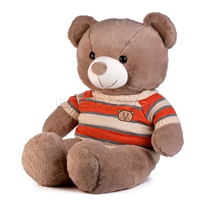 Мягкая игрушка "Медведь в полосатом свитере" 75 см