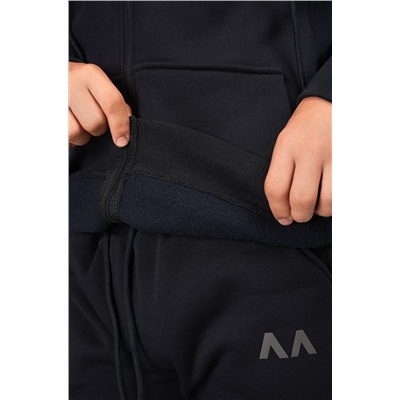 Теплый детский костюм из футера трехнитки с начесом Happyfox