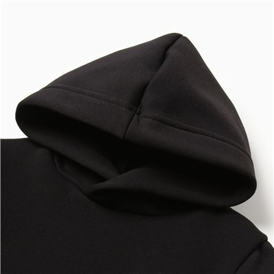 Толстовка детская, рост 92 см, чёрная