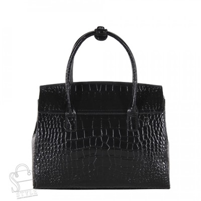 Сумка женская кожаная 6613VG black Vitelli Grassi