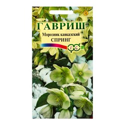 Семена цветов Морозник кавказский Спринг (лимонно-зеленый)* 0,1 г DHп