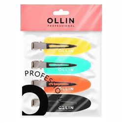 Ollin Зажимы для волос металлические 731021, 5,9 см, 4 шт. 23338