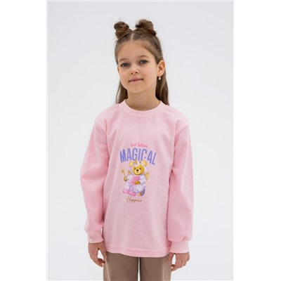 Пижама интерлок Магия 10118 (Розовый, бежевый)