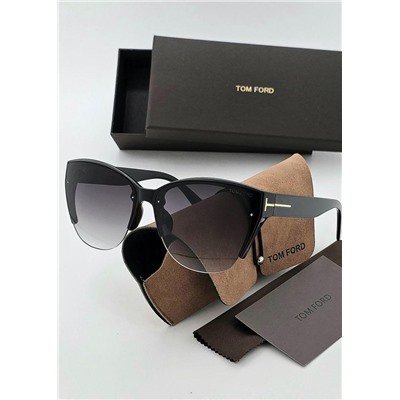 Набор женские солнцезащитные очки, коробка, чехол + салфетки #22881426