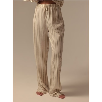 Брюки домашние женские SL HOME Linen, размер 44-46