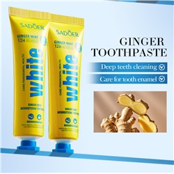 Зубная паста мини-формат Sadoer WHITЕ, 30 гр. Вкус на выбор