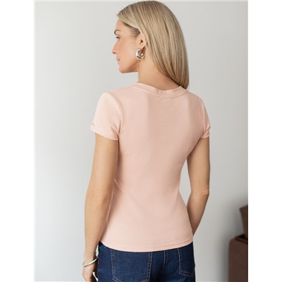 VILATTE Футболка D49.126