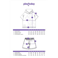 Комплект (Футболка+Шорты) PLAYTODAY, 1121775