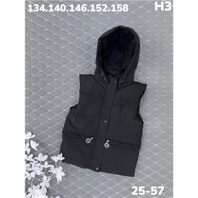 Жилет H3 чёрный