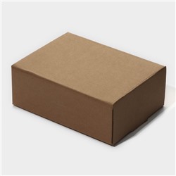 Контейнер для еды из жаропрочного стекла Доляна «Клик», 620 мл, 18×14×6.5 см, с крышкой