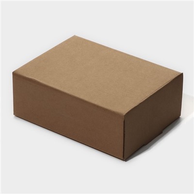 Контейнер для еды из жаропрочного стекла Доляна «Клик», 620 мл, 18×14×6.5 см, с крышкой