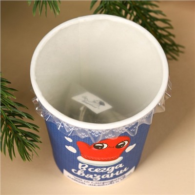 Чай подарочный новогодний «Тепло на двоих», набор 2 шт.×3 г