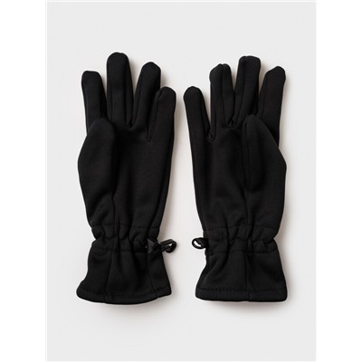 Комплект для девочек: митенки текстильные, перчатки трикотажные