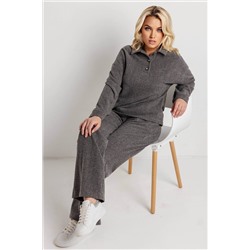 Блузка женская  4473Ф/02/Серый меланж