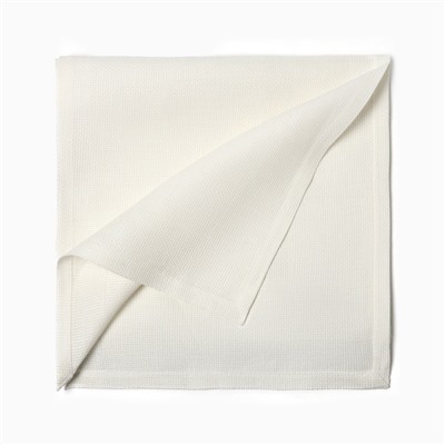 Дорожка на стол Этель Cloudy 40×146 см, лён 100%, плотность 210 г/м², белая