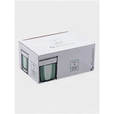 Стопки для водки Paşabahçe Kosem, 60 мл, стекло, прозрачные, набор 6 шт.