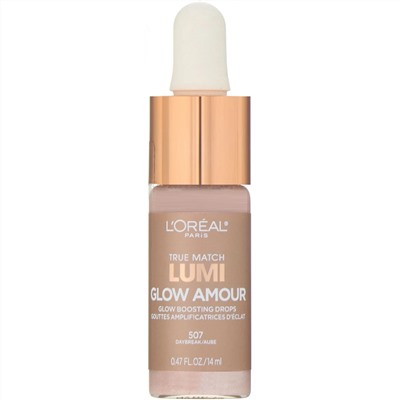 L'Oreal, Хайлайтер True Match Lumi Glow Amour, оттенок 507 «Рассвет», 14 мл