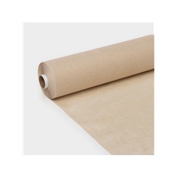 Бумага для выпечки марка «П», подпергамент, 30 см×100 м, плотность 45 г/м², бежевая